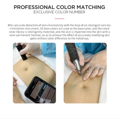 Permanent Makeup Ink Stretch Mark Camouflage Pigments Skin Tone Scar Camouflage Tattoo Ink for Restore Skin Tone Tattoo Ink