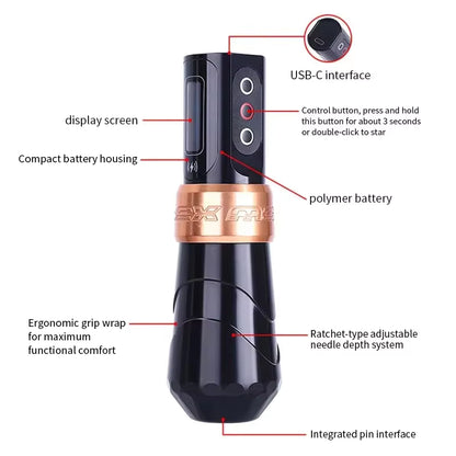 Tattoo Pen Max Wireless Tattoo Machines