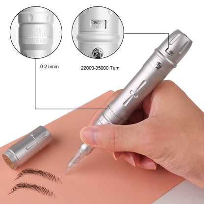 Wireless PMU Machine Permanent Makeup for Eyebrows Microblading Eyeliner Lip Microshading