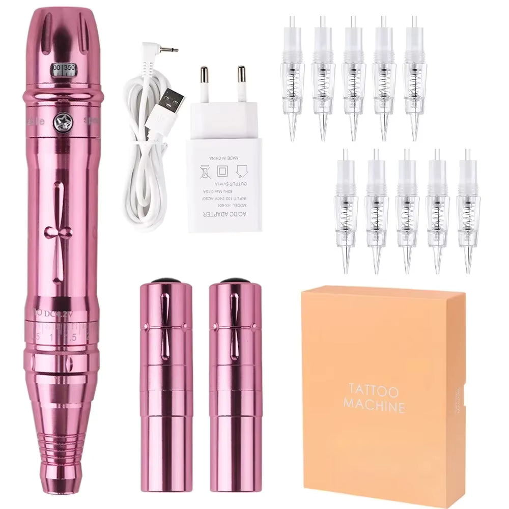 Wireless PMU Machine Permanent Makeup for Eyebrows Microblading Eyeliner Lip Microshading